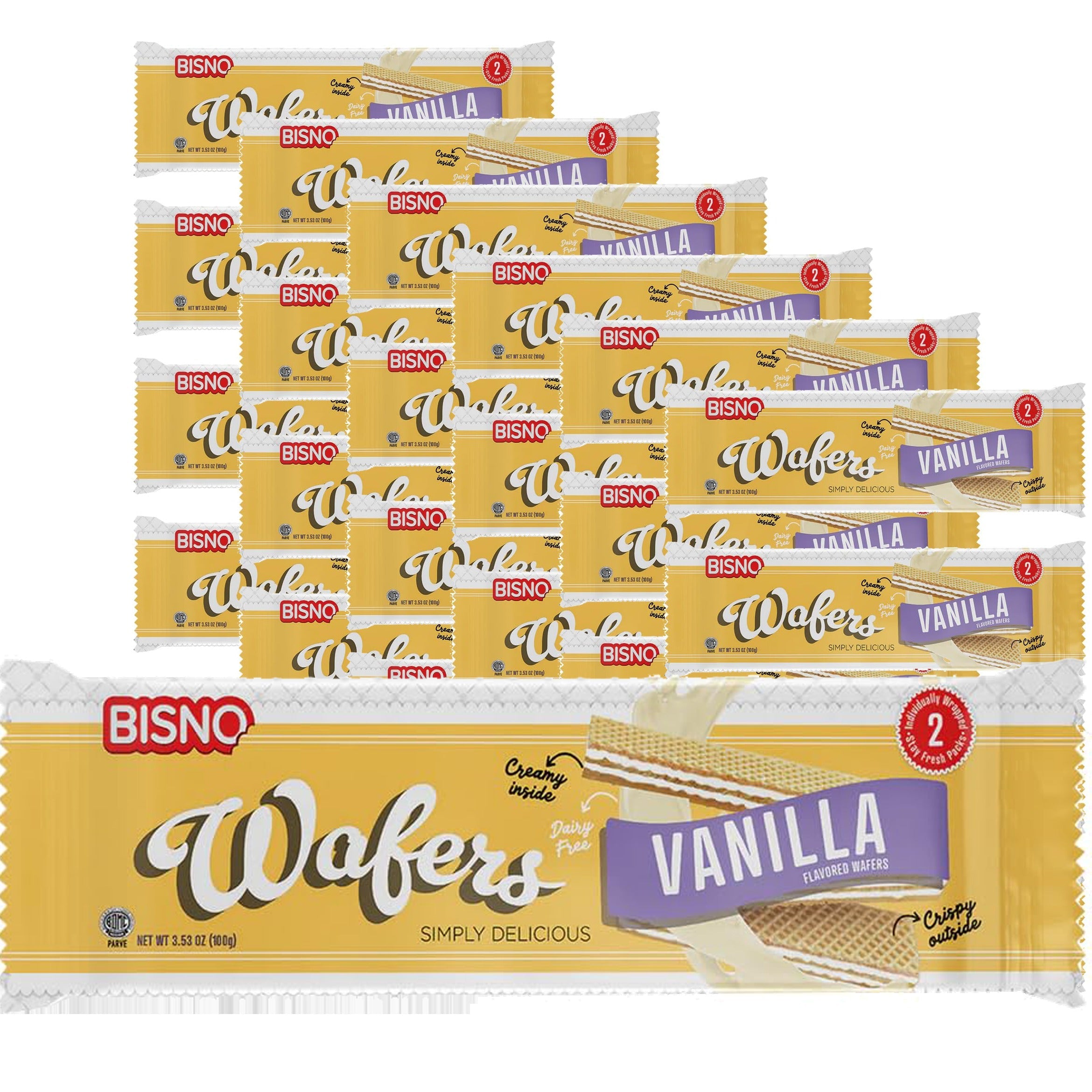 Vanilla Wafer Cookies (24 Pack)