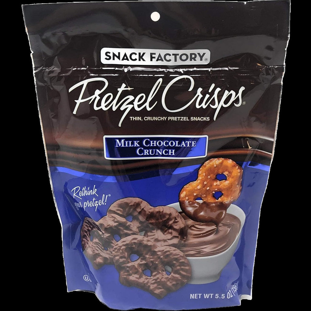 Milk Chocolate Crunch Pretzel Crisps