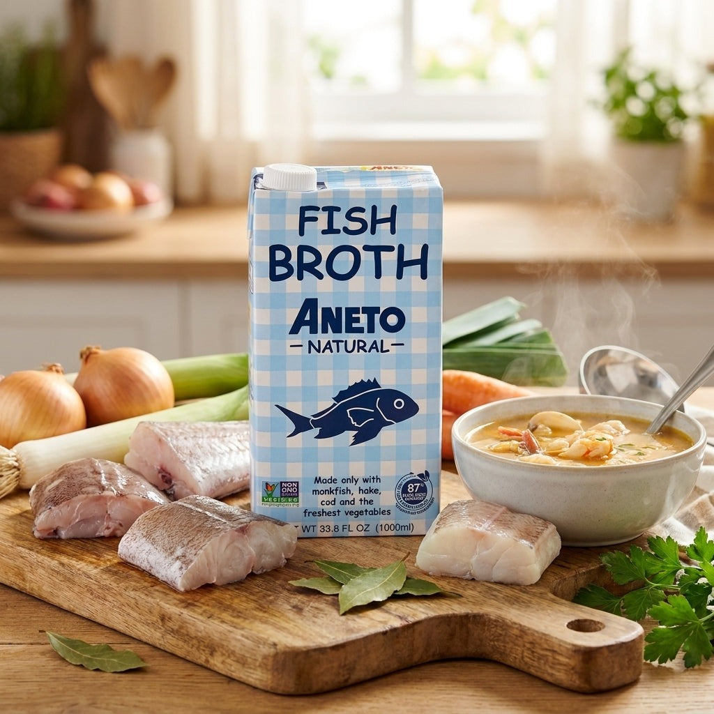 100% Natural Fish Broth