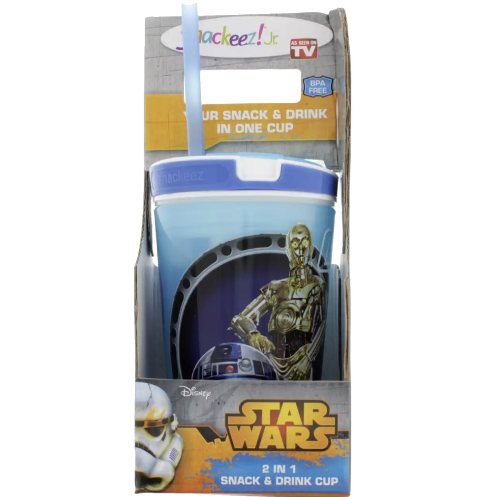 Star Wars 2-In-1 Snack & Drink Cup - C-3PO and R2D2