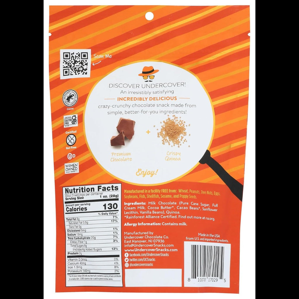 Milk Chocolate Quinoa Bites
