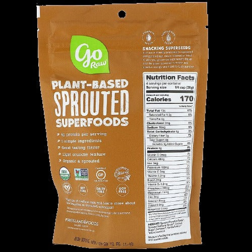 Sweet Cinnamon Sprouted Snacking Seeds