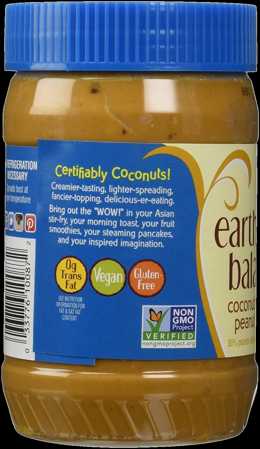 Crunchy Coconut & Peanut Butter Spread