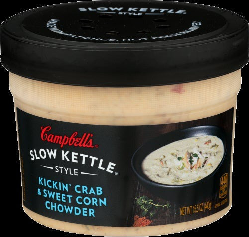 Slow Kettle Chowder Crab & Corn Soup