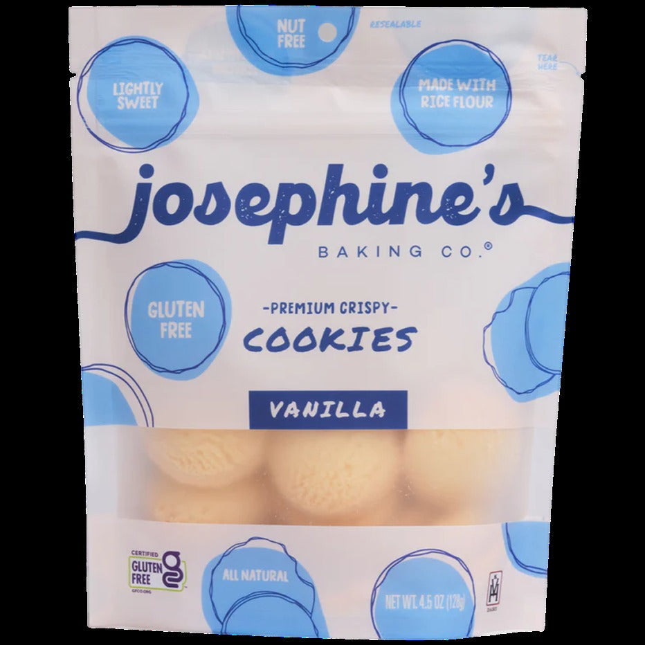 Gluten Free Crispy Vanilla Cookies