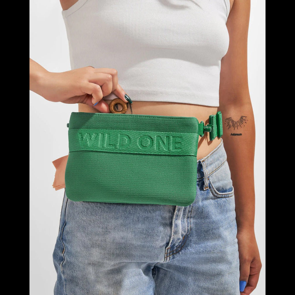 Treat Pouch - Recycled Knit - Spruce