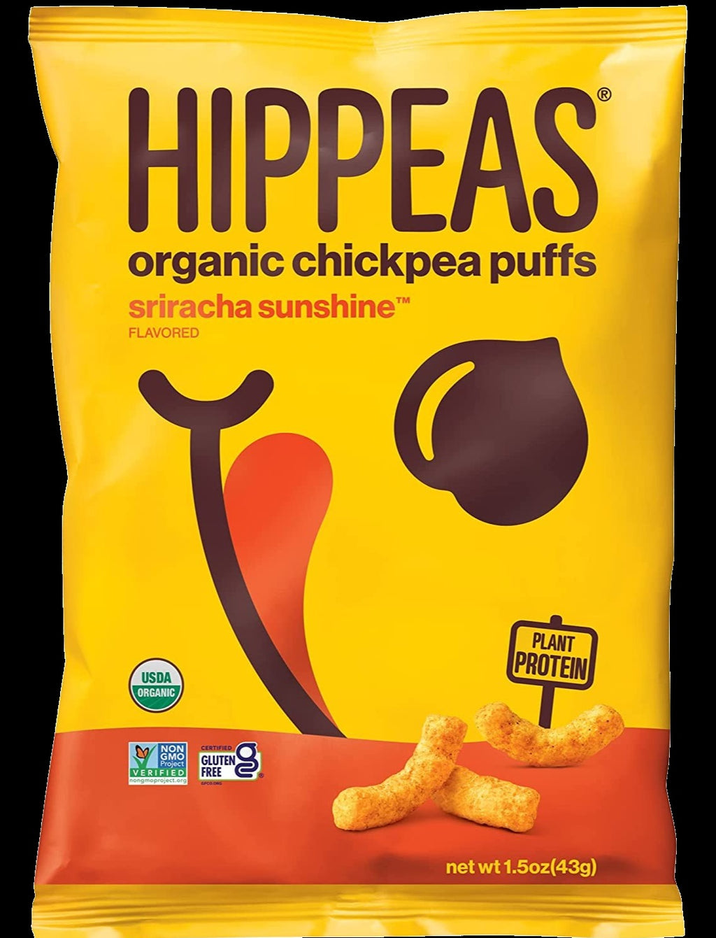 Organic Sriracha Chickpea Puffs