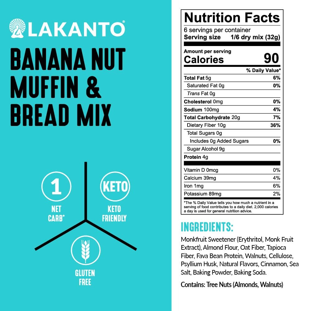 Banana Nut Muffin & Bread Mix