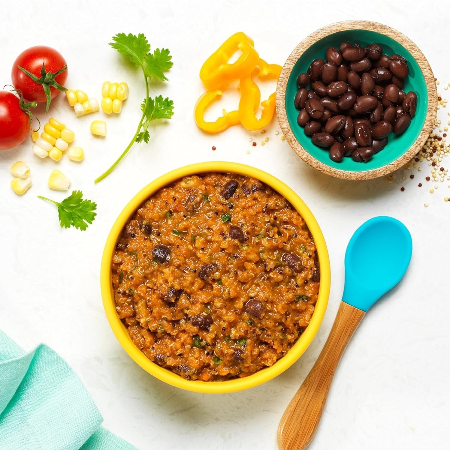 Bowl Bean Baby Spices