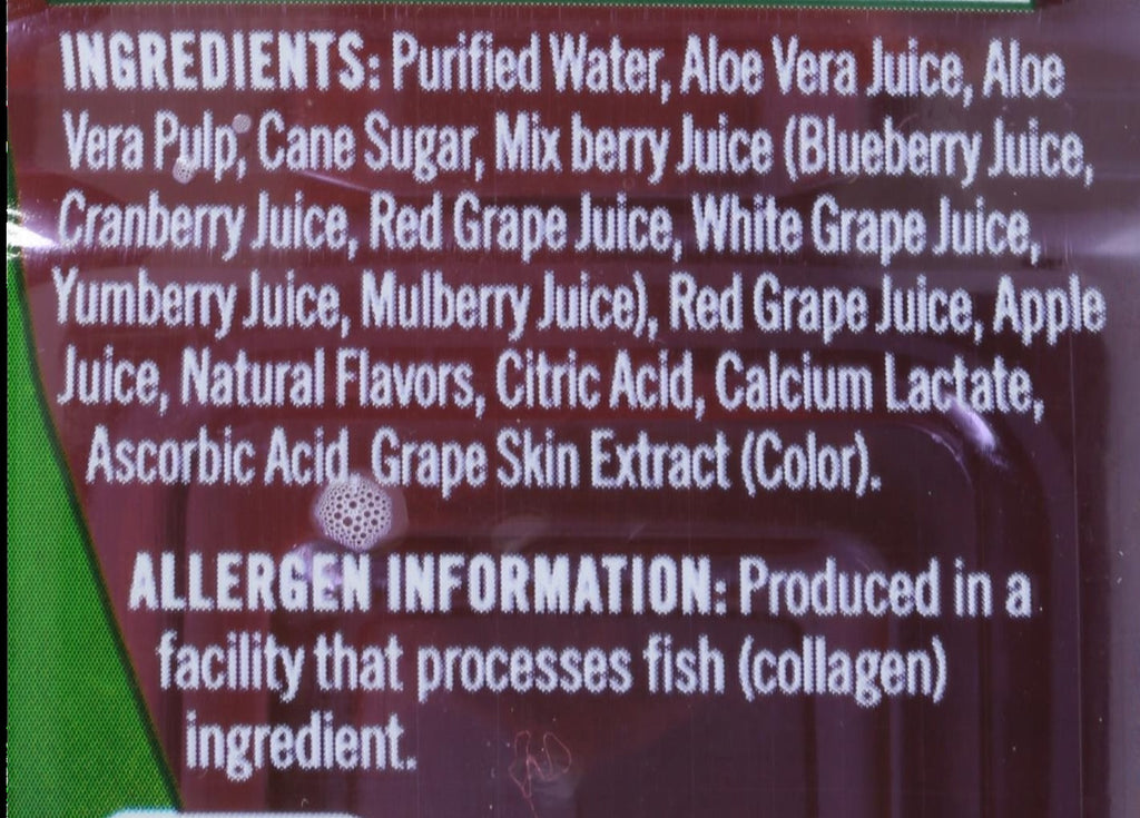 Aloe Vera Drink Spring Mix Berry