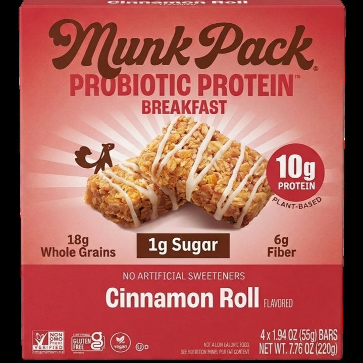 Cinnamon Roll Breakfast Bars (4 Pack)