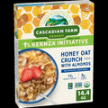 Cascadian Farm Organic Honey Oat Crunch Cereal With Almonds
