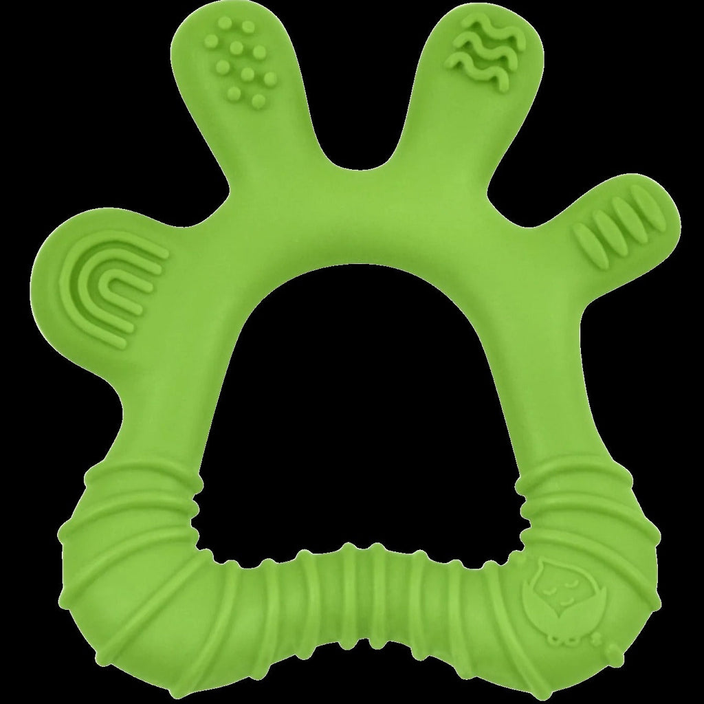 Front & Side Teether - Green