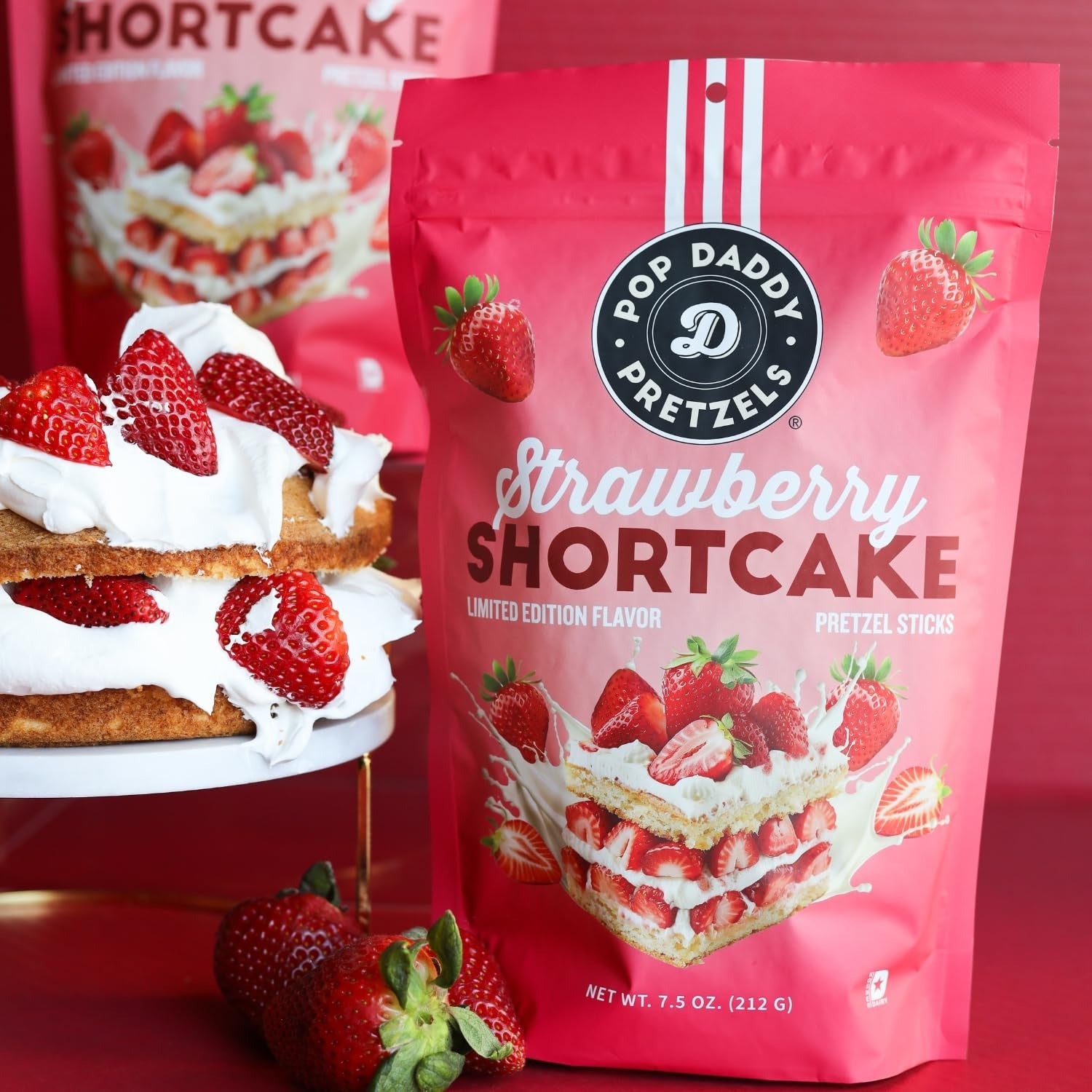 Strawberry Shortcake Pretzels