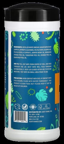 Vinegar Cleaning Wipes - Sweet Mandarin