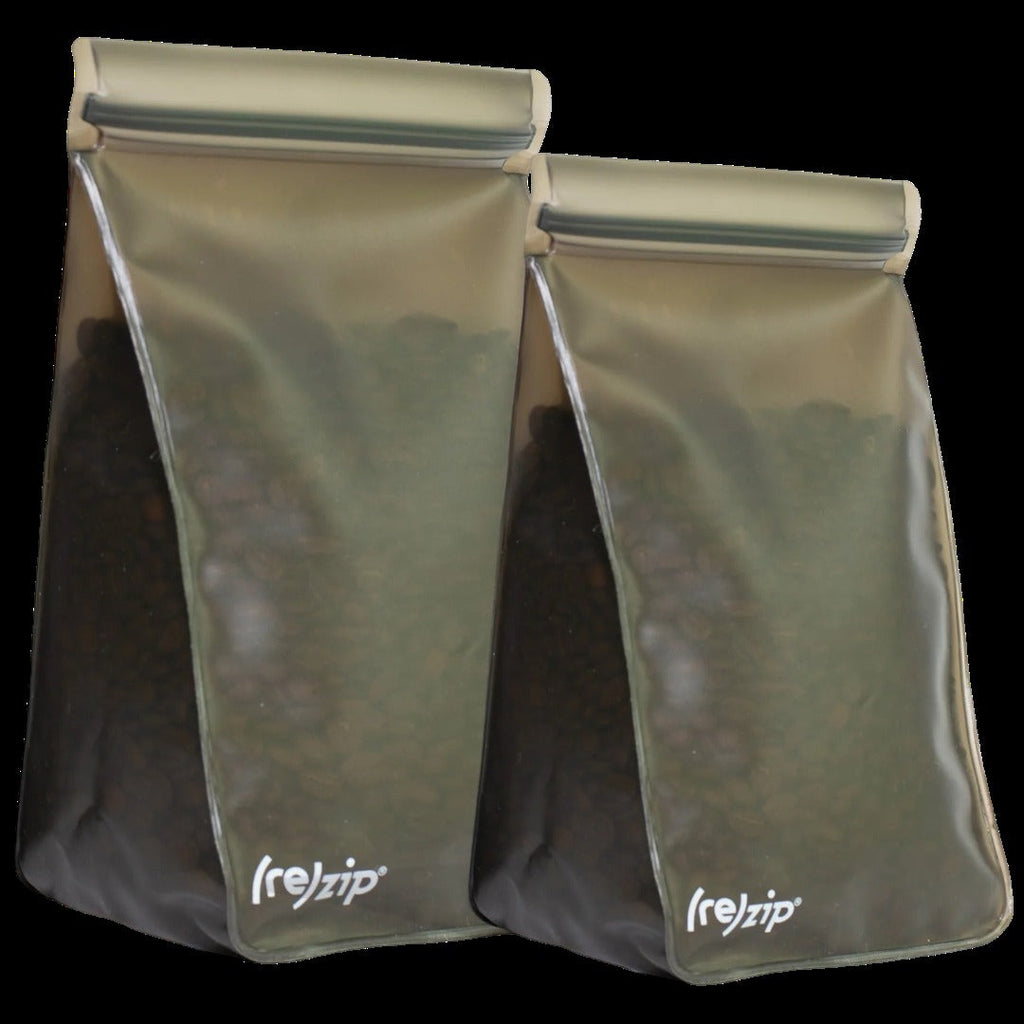 Reusable 6 & 8 Cup Bags 2-Piece - Grey