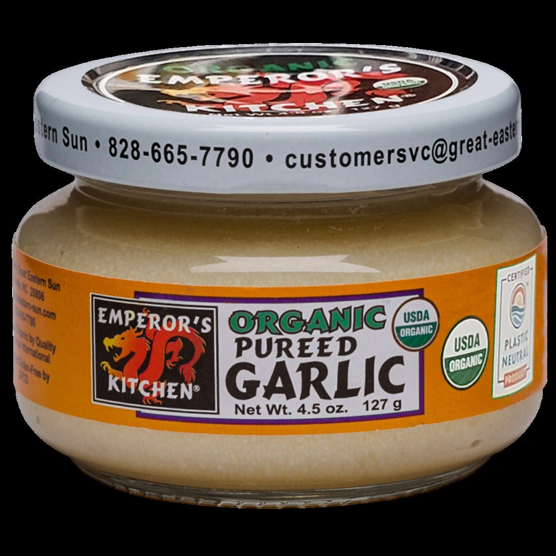 Organic Pureed Garlic