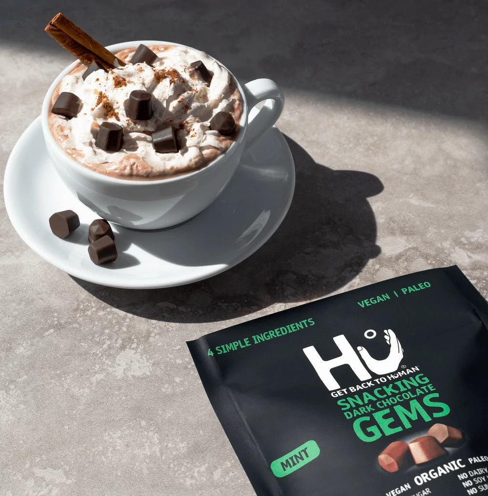 Organic Mint Snacking Dark Chocolate Gems