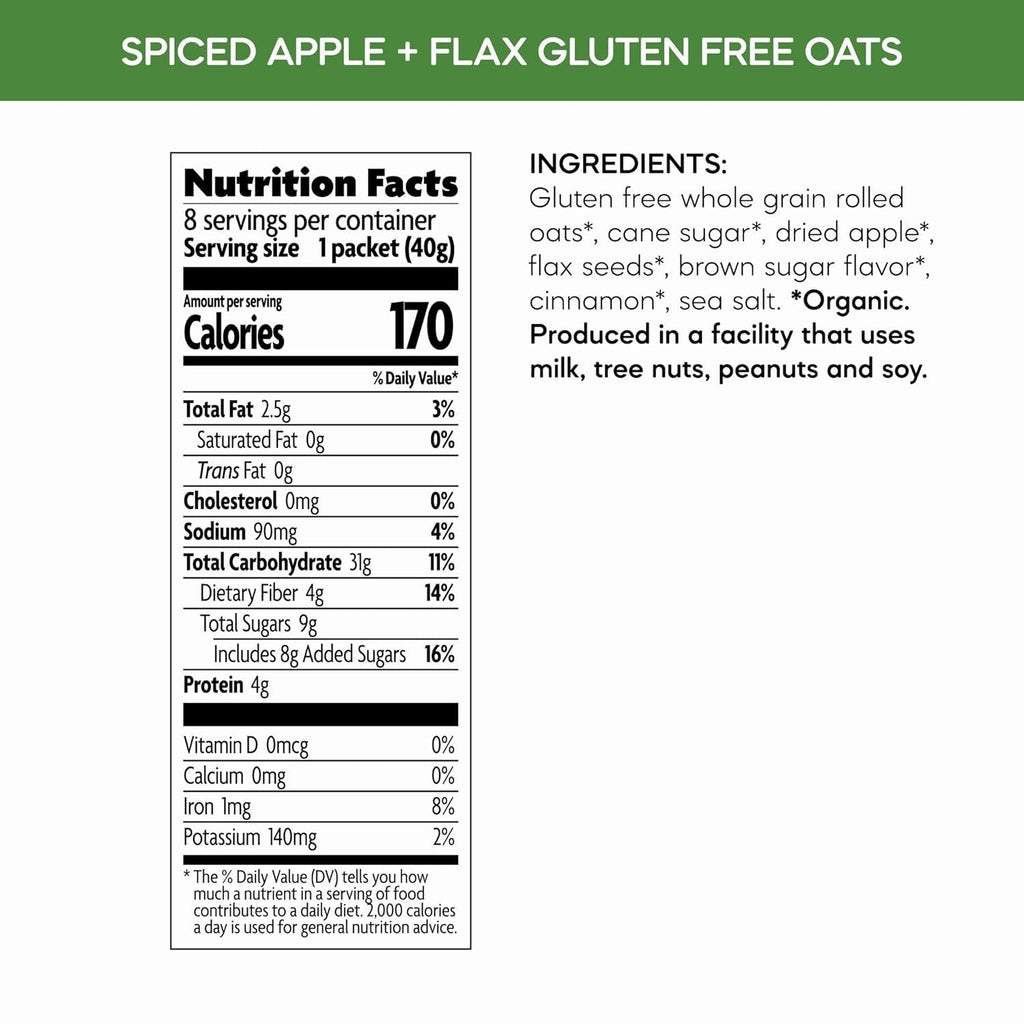 Spiced Apple Flax Hot Cereal