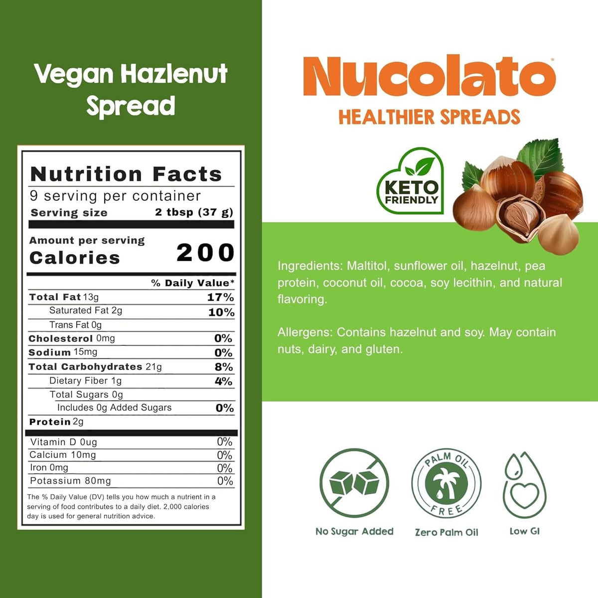Vegan Hazelnut Spread