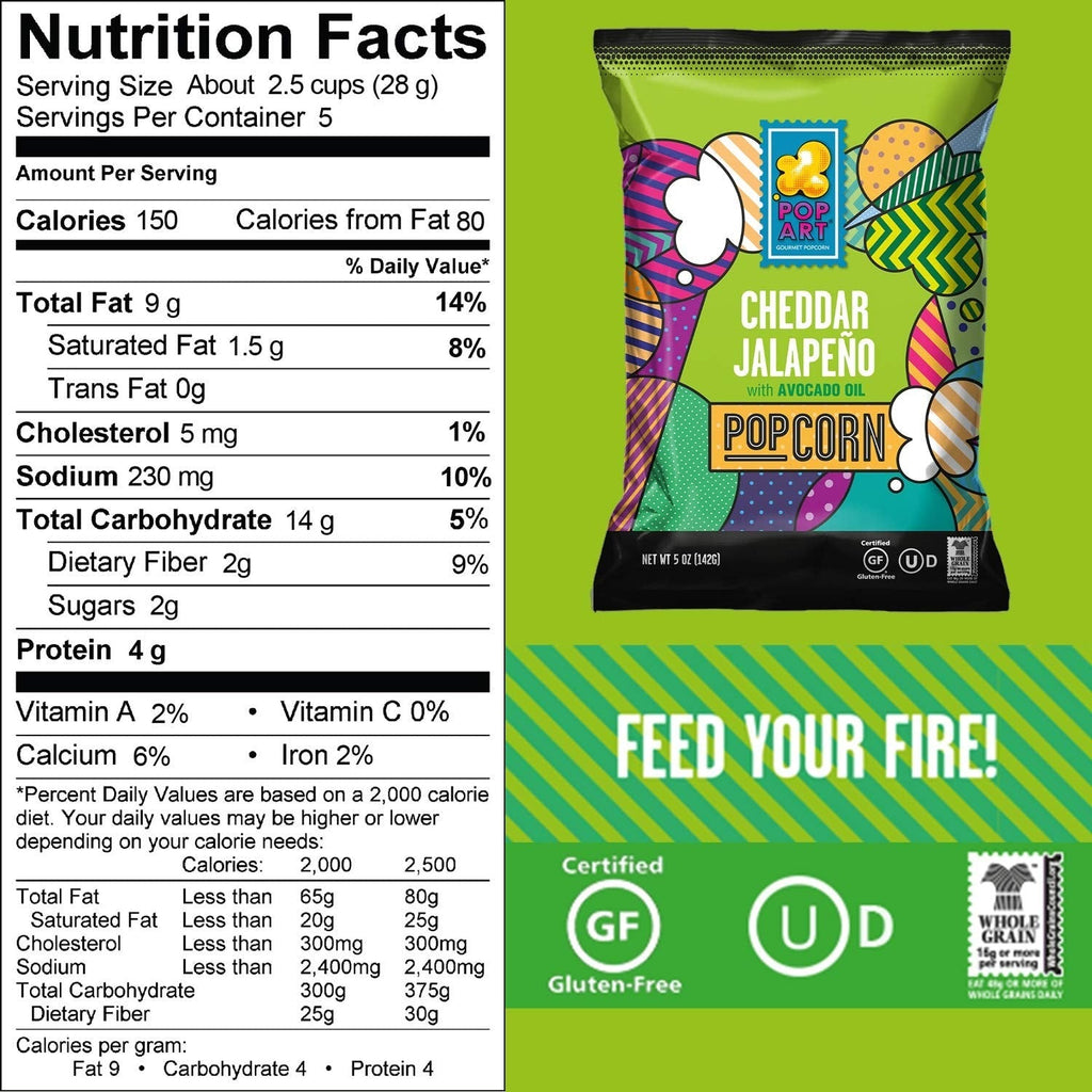 White Cheddar Jalapeno Popcorn