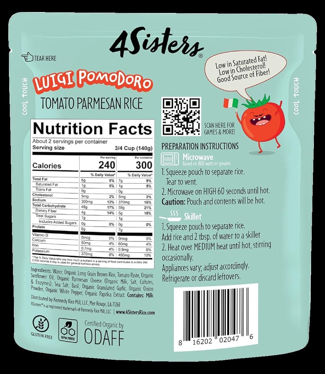 Organic Ready to Eat Rice – Luigi Pomodoro