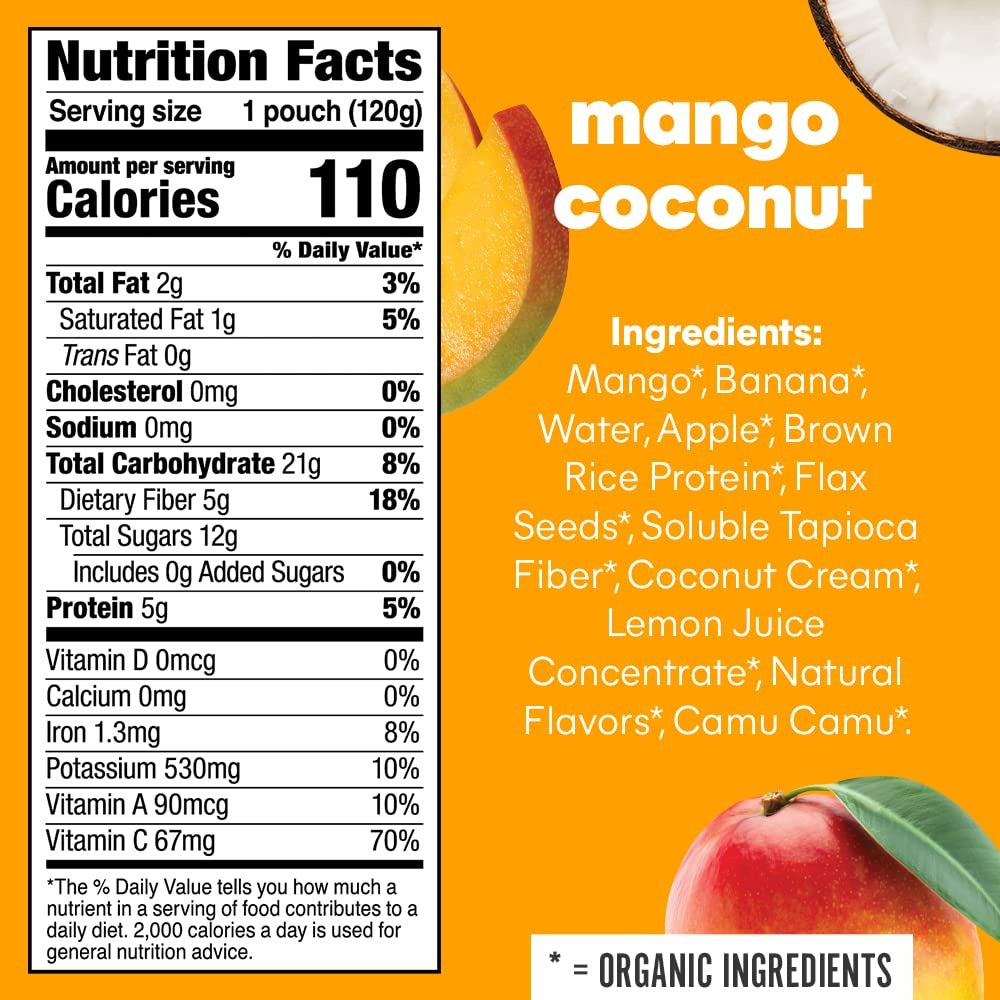 Mango Coconut Superfood Smoothie (4 Pack)