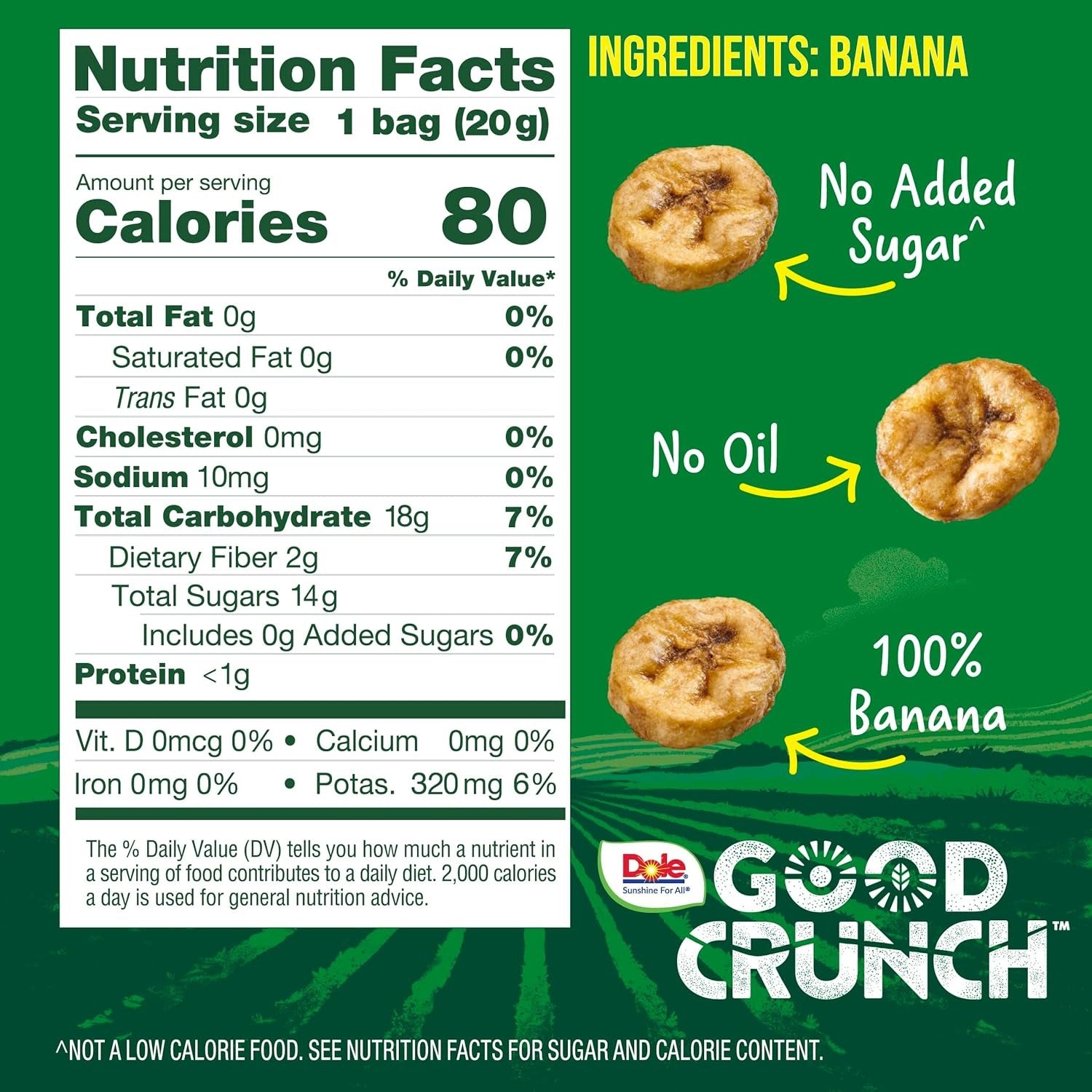 Goods Crunch Original Banana Bites (12 Pack)