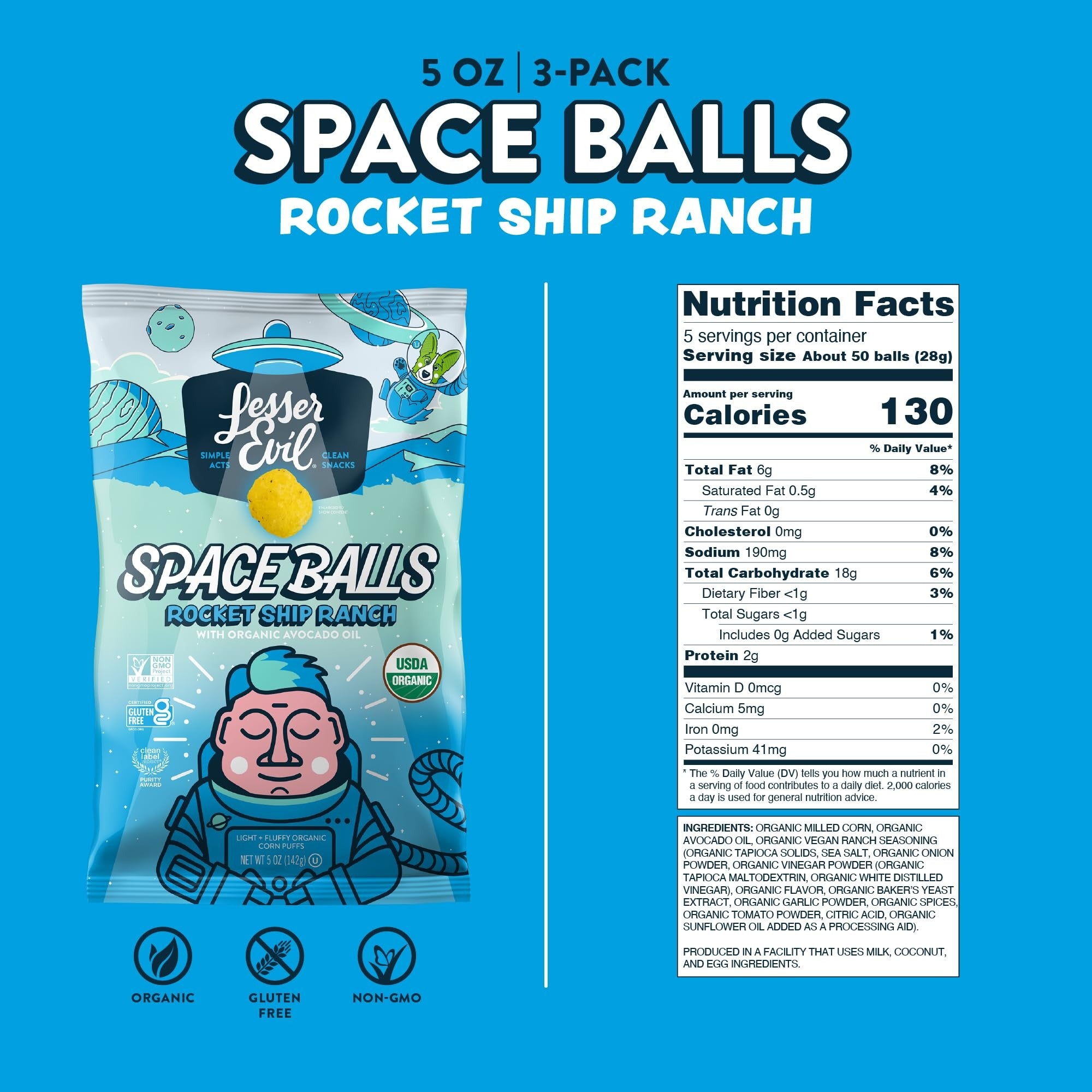 Ranch Organic Puffs