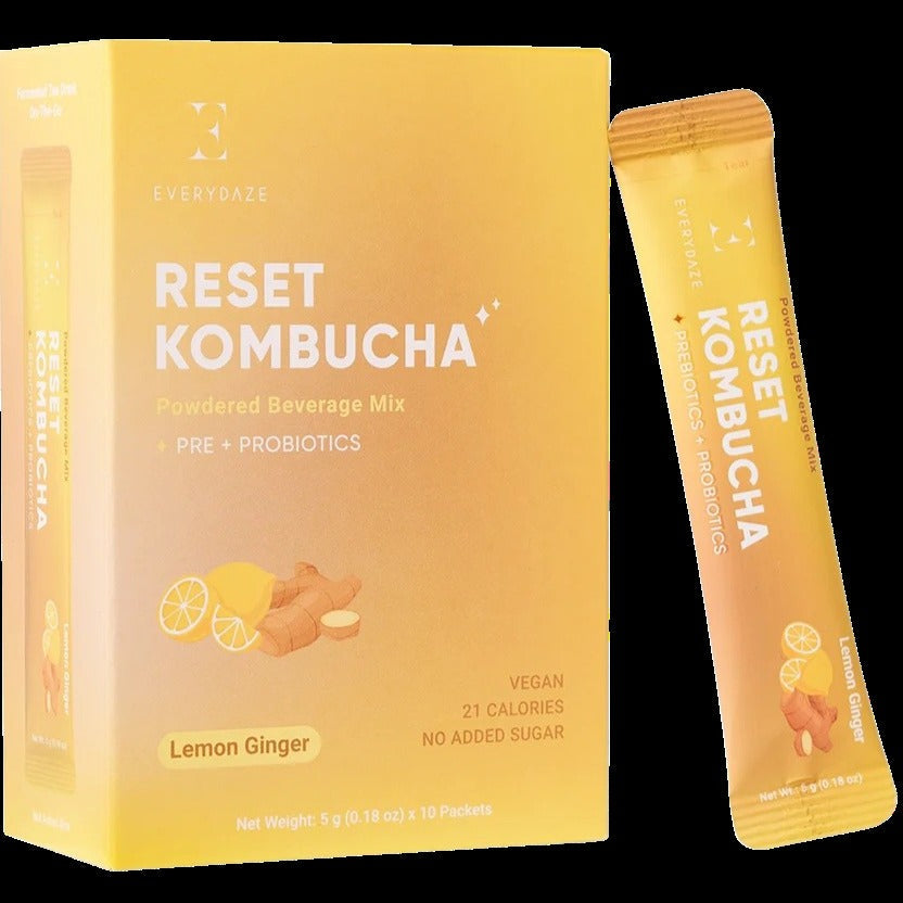 Reset Kombucha - Lemon Ginger (10 CT)