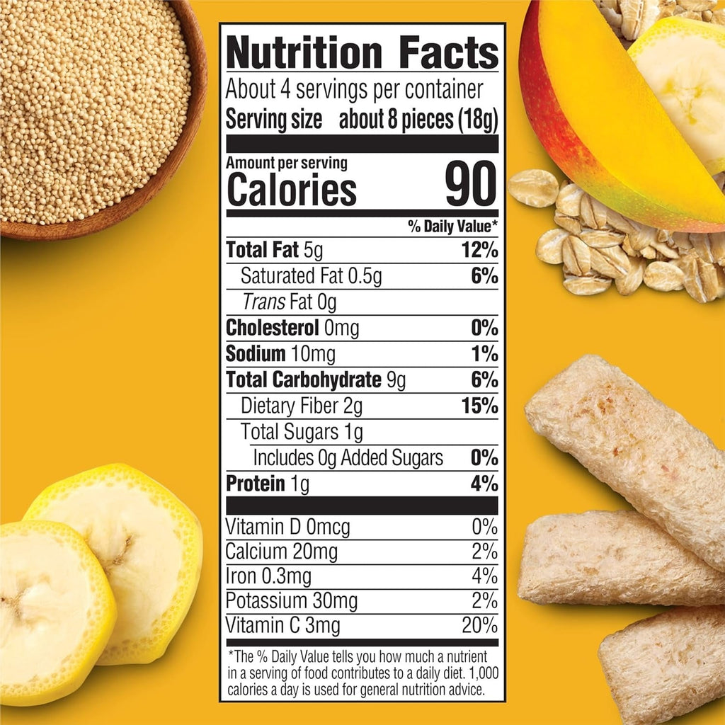 Banana Mango & Oat Fruity Sticks (6 Pack)