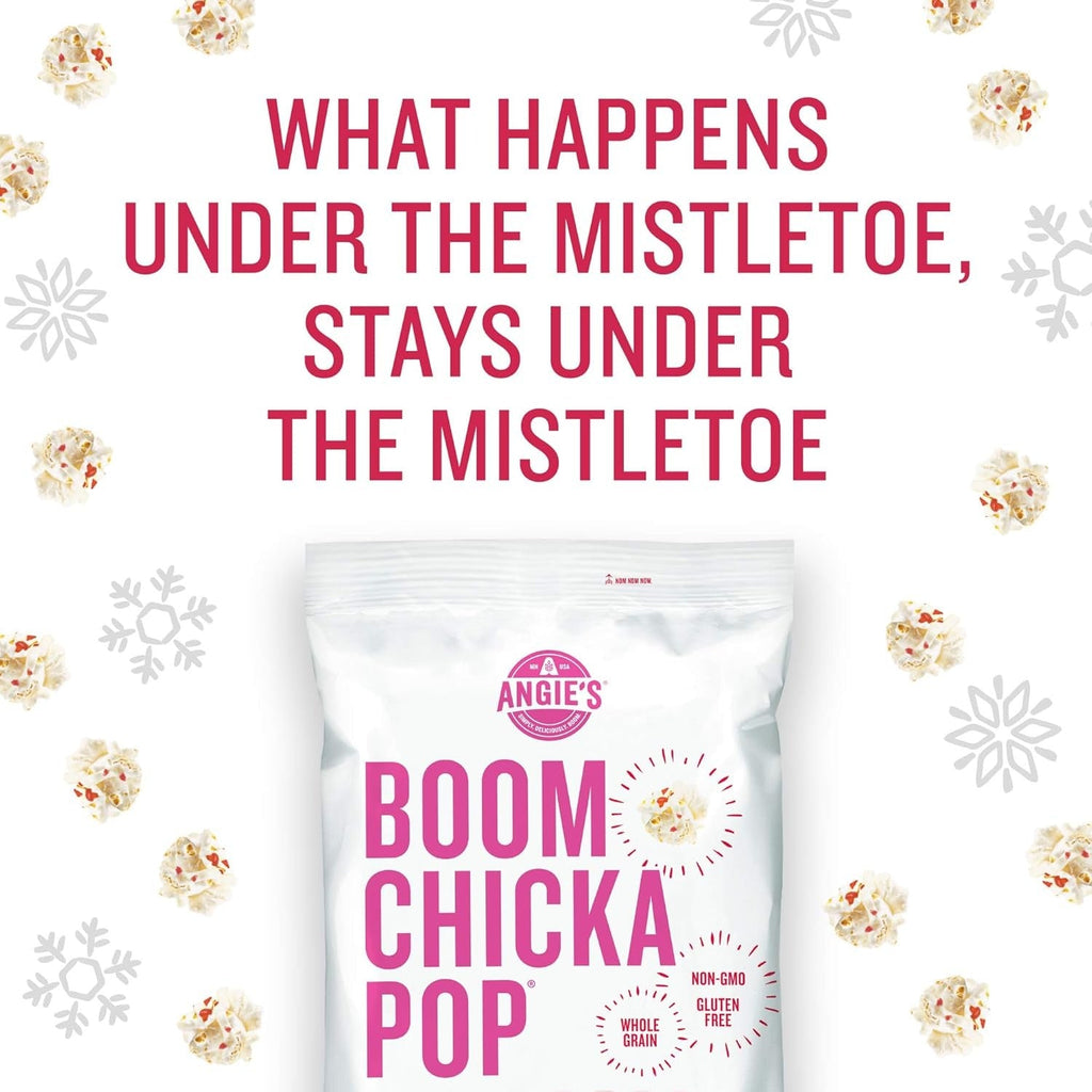 Boom Chicka Pop White Chocolate & Peppermint Drizzled Kettle Corn