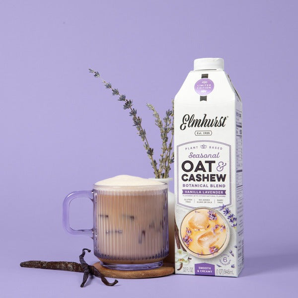 Elmhurst Cashew Lavender Oat Nog