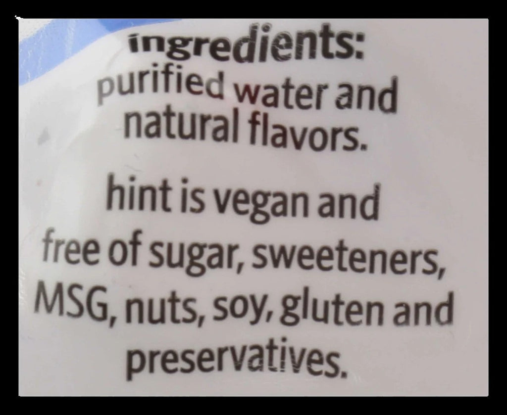 Hint Blackberry Flavored Water (6 Pack)