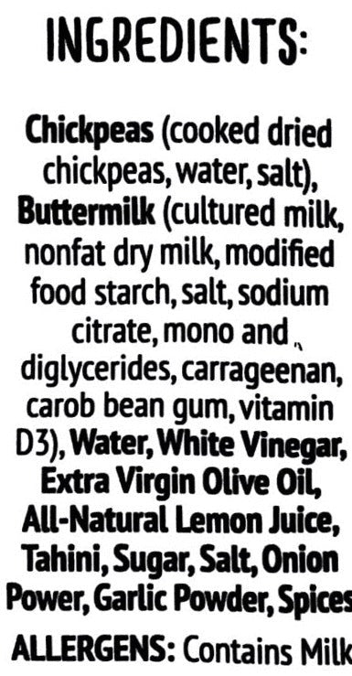 Ranch Hummus Dressing