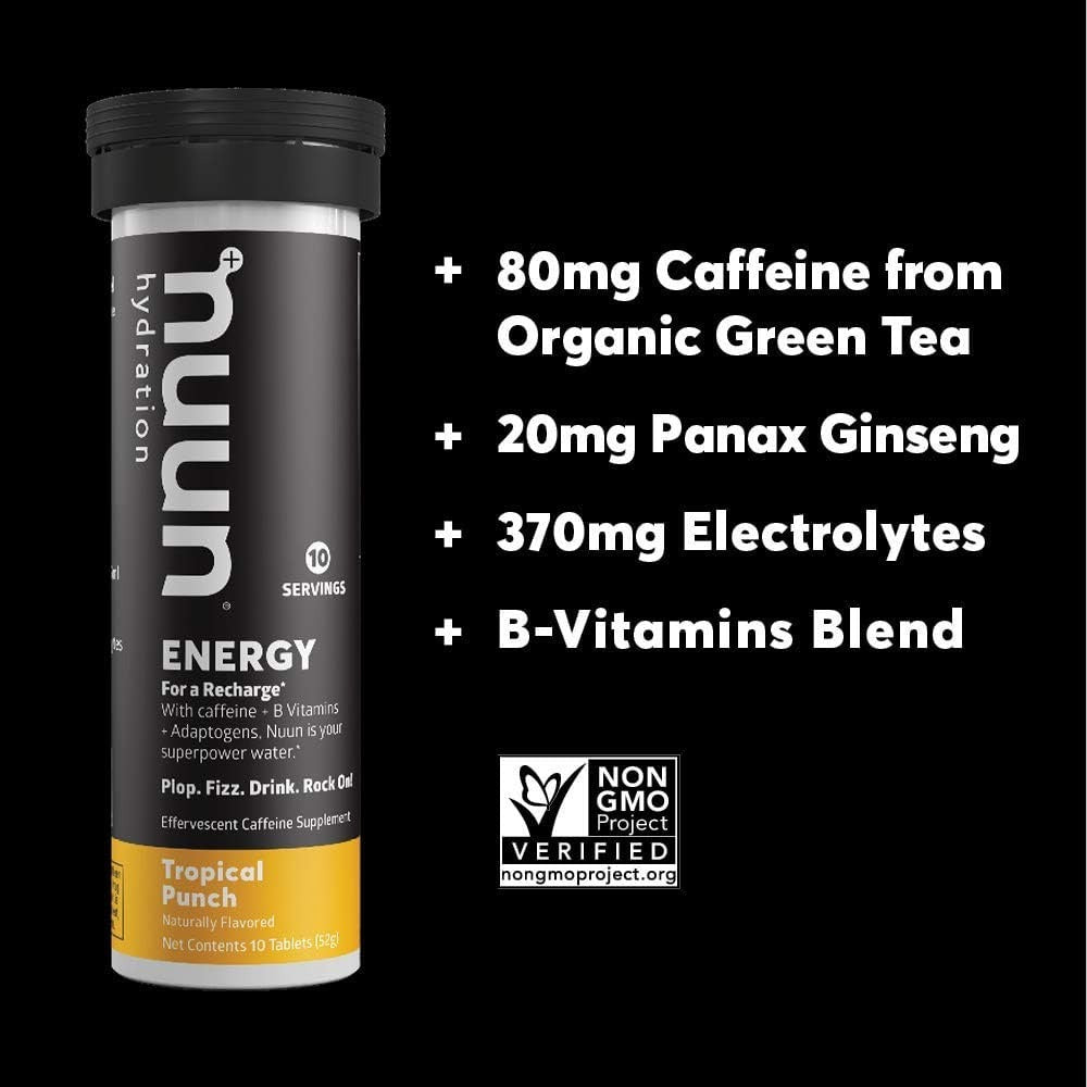 Tropical Punch Energy Tablets (8 Pack)