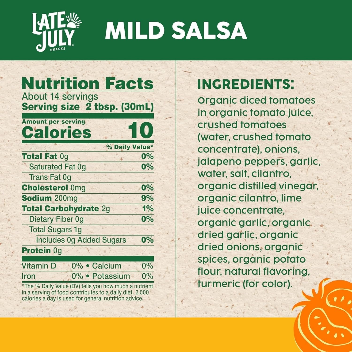 Mild Salsa