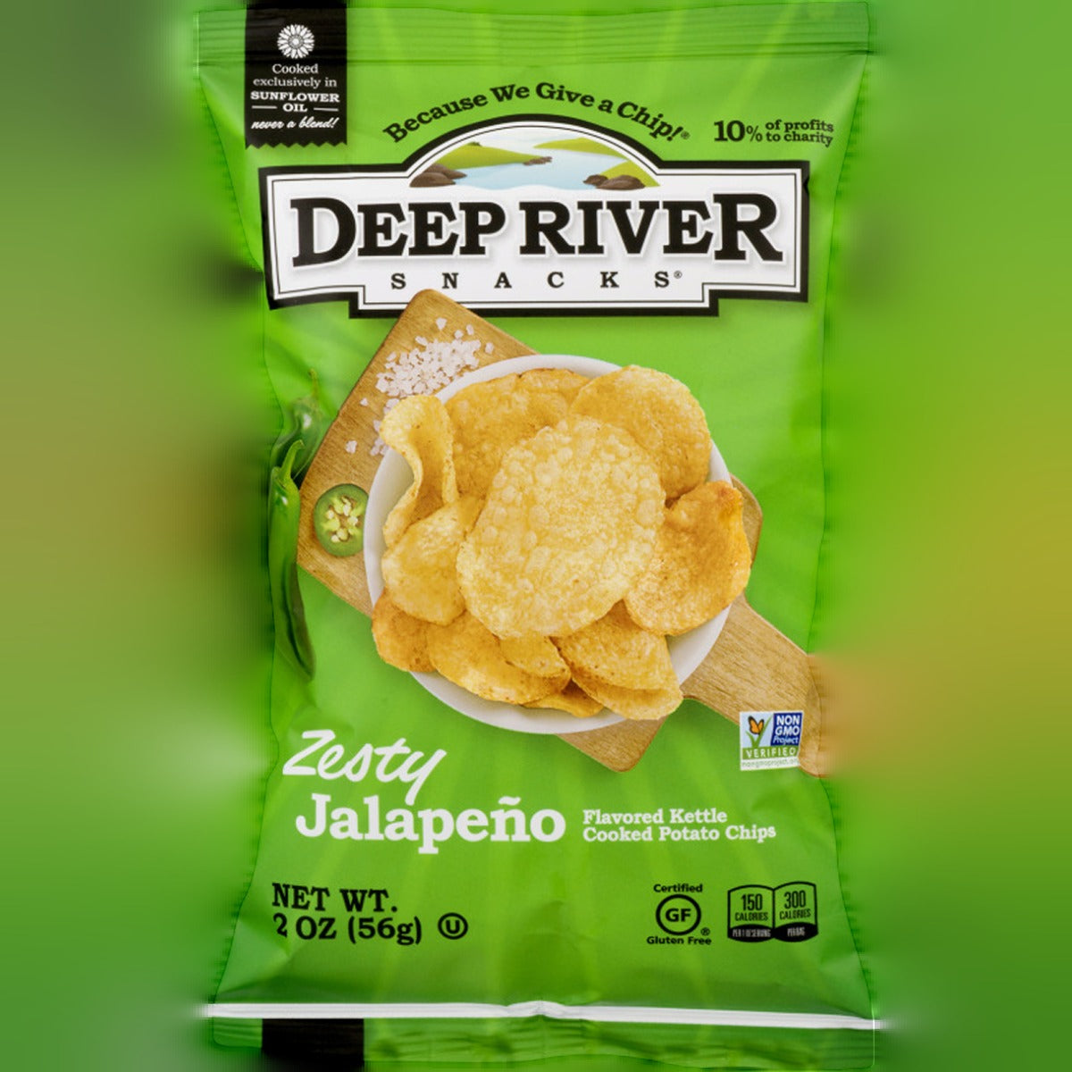 Zesty Jalapeño Kettle Cooked Potato Chips