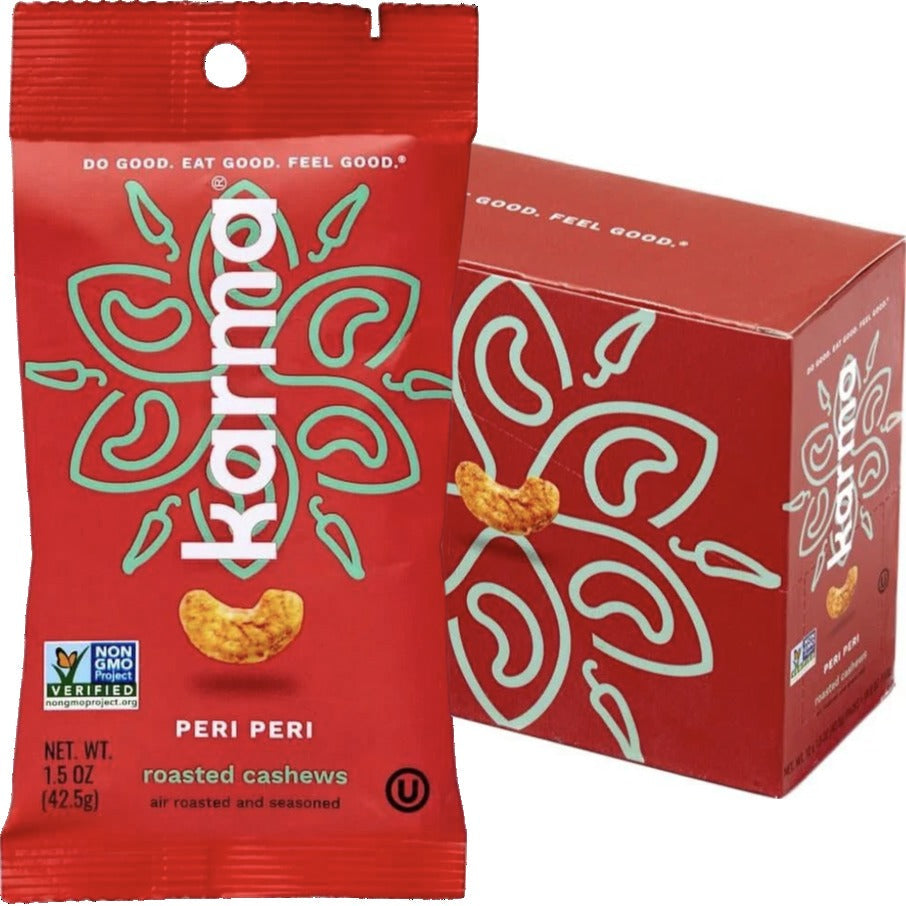 Peri Peri Roasted Cashew Snack (12 CT)