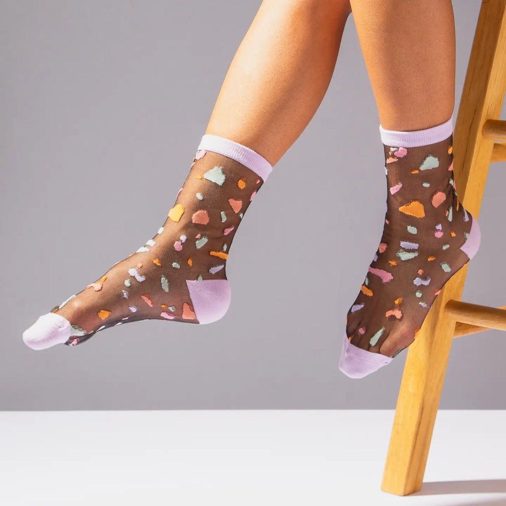 Sheer Socks in Fragments