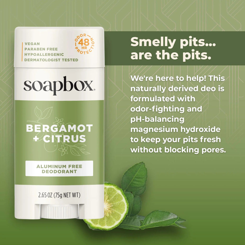 Bergamot & Citrus Aluminum Free Deodorant