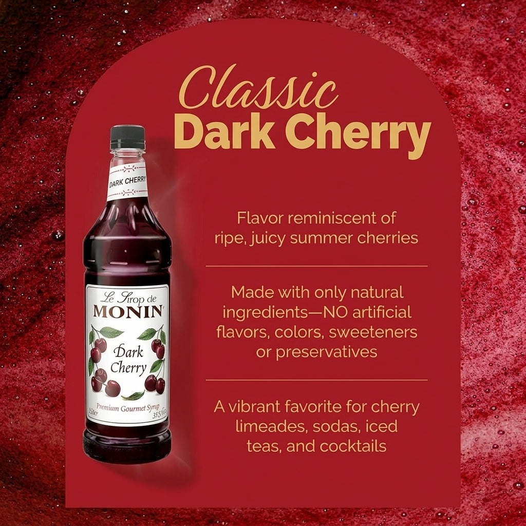 Dark Cherry Premium Gourmet Syrup