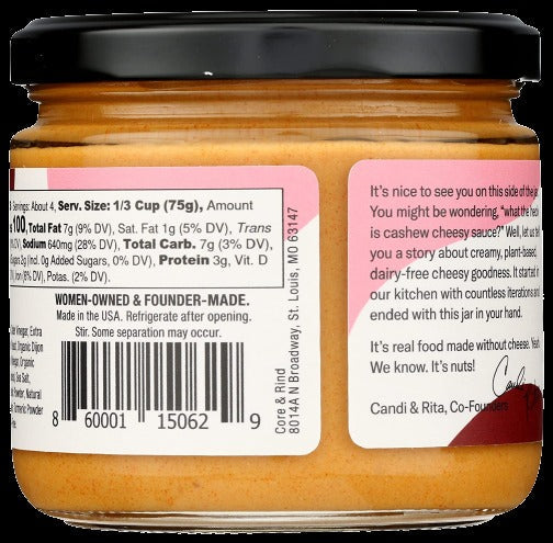 Cashew Cheesy Sauce - Rich & Smoky