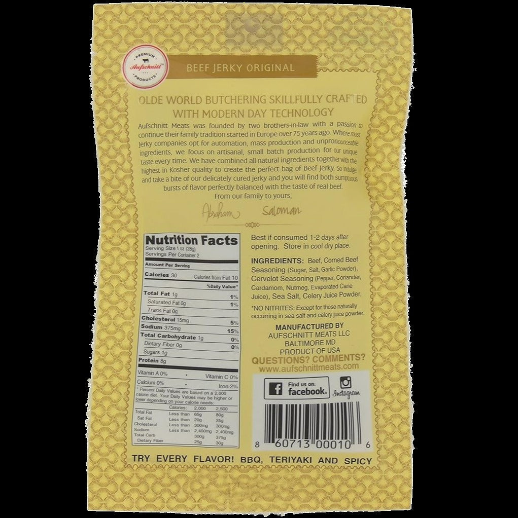 Original Beef Jerky (12 Pack)