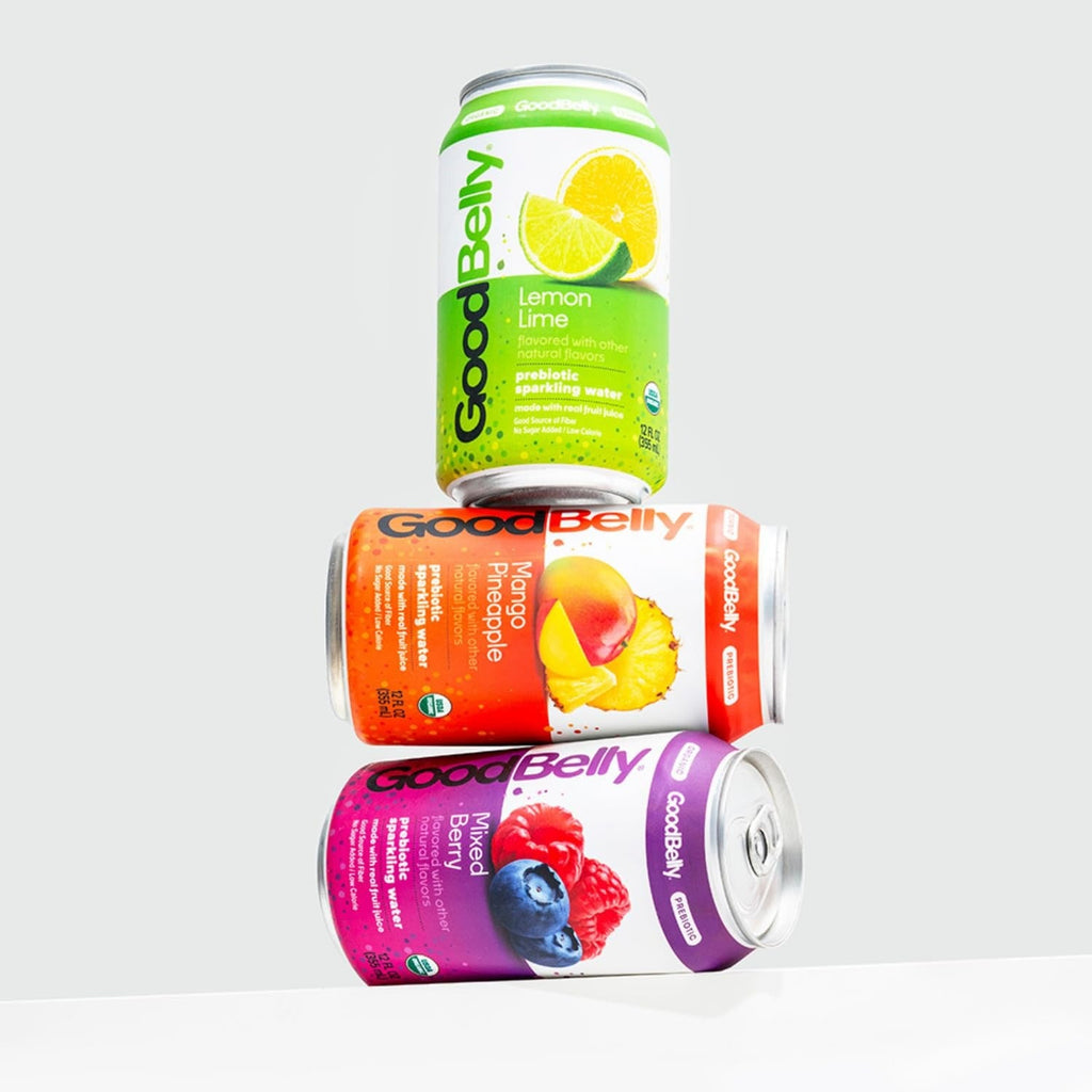 Lemon Lime Prebiotic Sparkling Water (4 Pack)