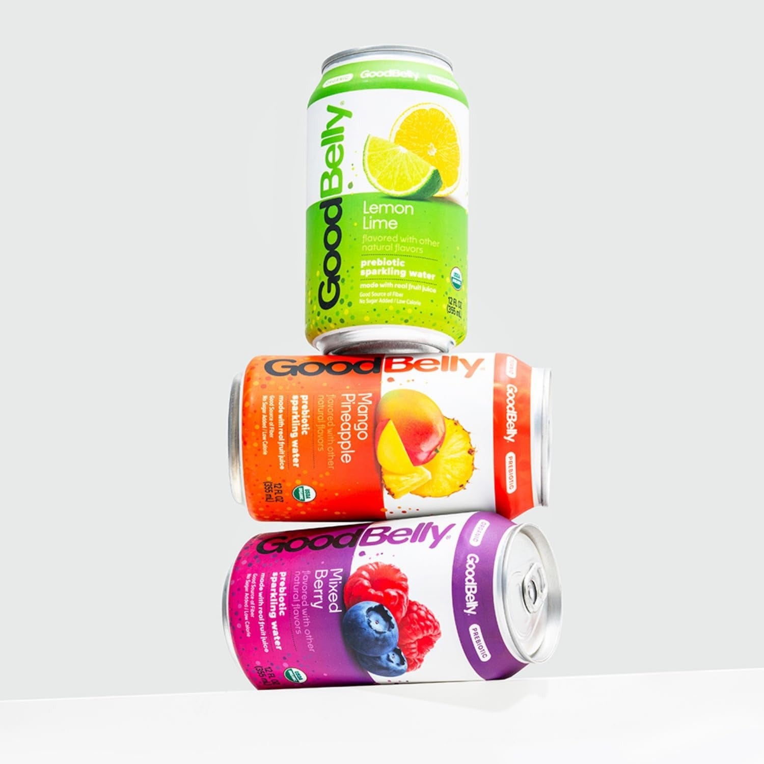 Lemon Lime Prebiotic Sparkling Water (4 Pack)