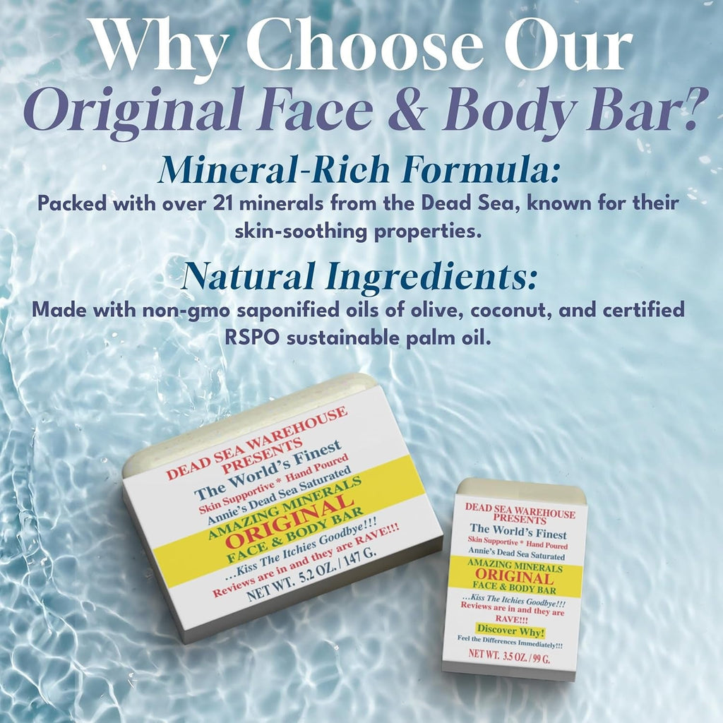 Original Mineral Face & Body Care Soap Bar