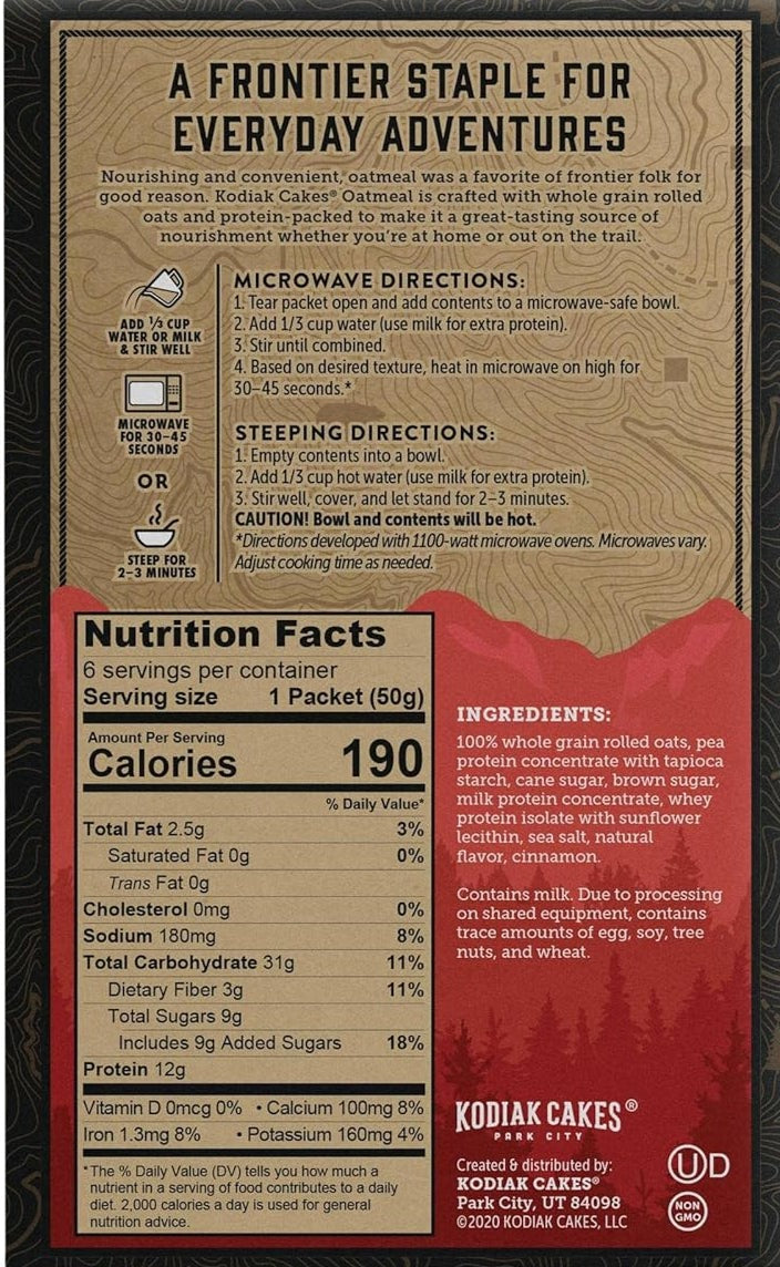 Cinnamon Oatmeal Protein