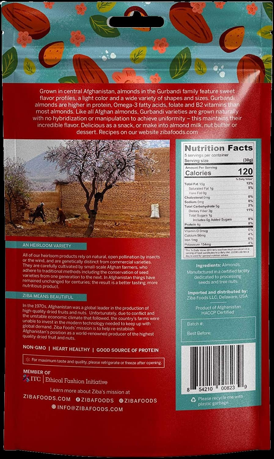 Raw Gurbandi Almonds