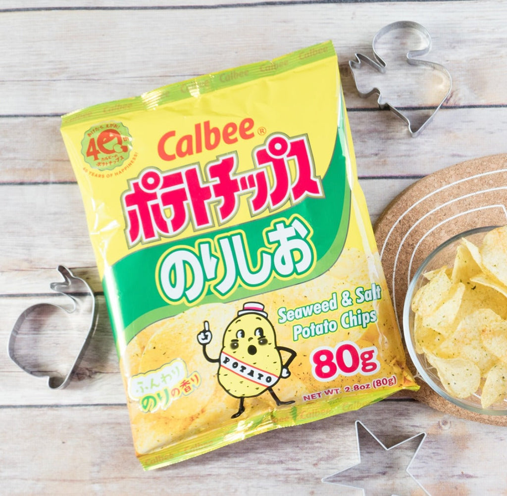 Seaweed & Salt Potato Chips (6 Pack)